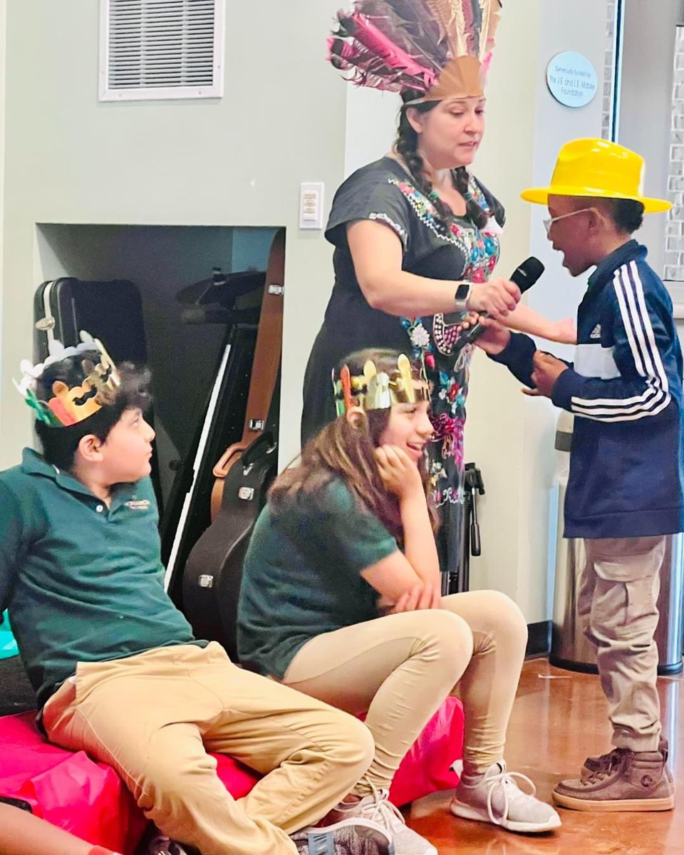 We had a great day with our school partners at The Monarch School with a special performance of The Aztec Princess. Experience Aztec Princess, a Bilingual Classic Mexican fable told by a time-traveling Princess. Join the Aztec Princess as she tells two classic fables about