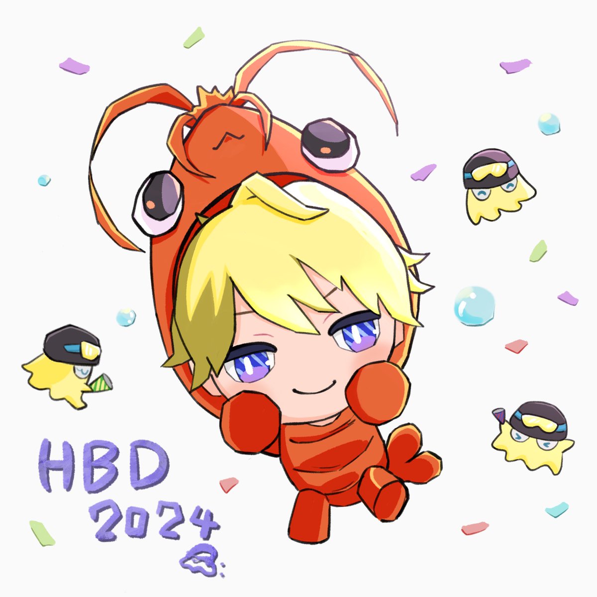 usagiihoshi's tweet photo. 🔗🤲【DAVE THE DIVER】glubglub 2023.10.21
a combination with chibi sani :3 HBD!!🥳
#MFSLs #Briskart #BriskoBDAY2024 https://t.co/lixAKd37Hv