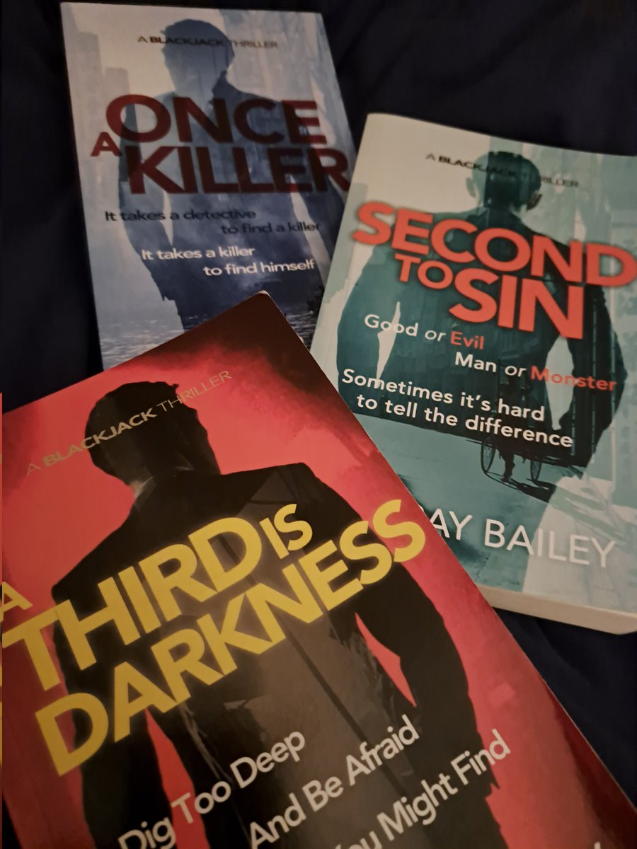 Have you read the BlackJack series by @MurrayBaileybks ? Love an unusual MC ? Love a good, fast-paced read ? Love a bit of mystery ? Love a strong and twisty thriller ? Fancy an unusual setting for all of the above? Take a look at these three 🙂 #BookTwitter #CrimeThriller