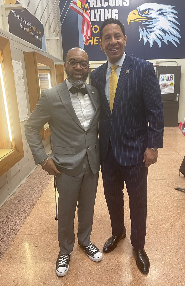 Career Day was incredible! A special thank you to Baltimore City State’s attorney, @ivanjbates, for finding time to stop by and speak with our students today! #proudprincipal