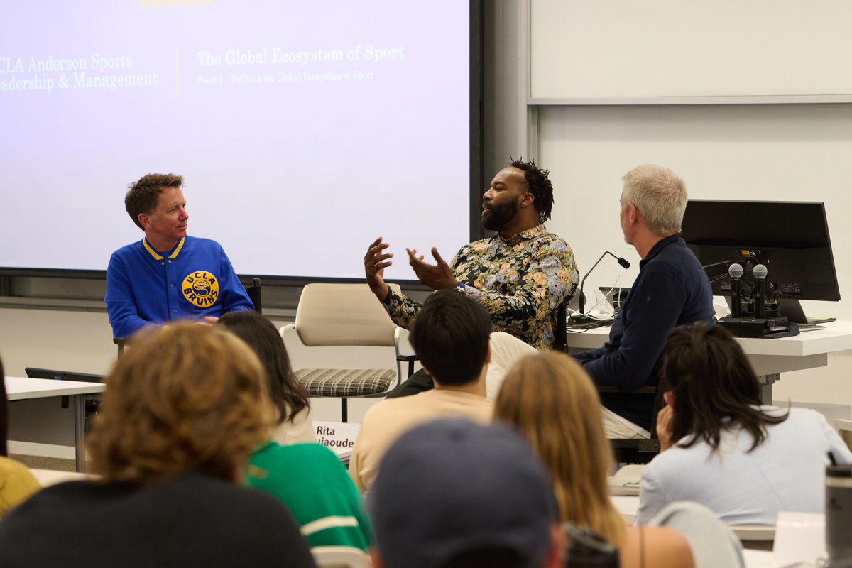 UCLA Anderson Center for Media, Ent. & Sports tweet media