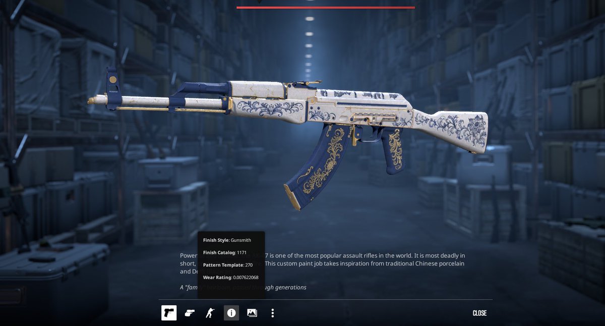 Any Counter Strike traders interested in an Inheritance?

My buddy just unboxed an Inheritance with an impressive 0.007 float. He's looking to sell it, so if anyone's interested, feel free to tag them or have them DM me. Thanks!