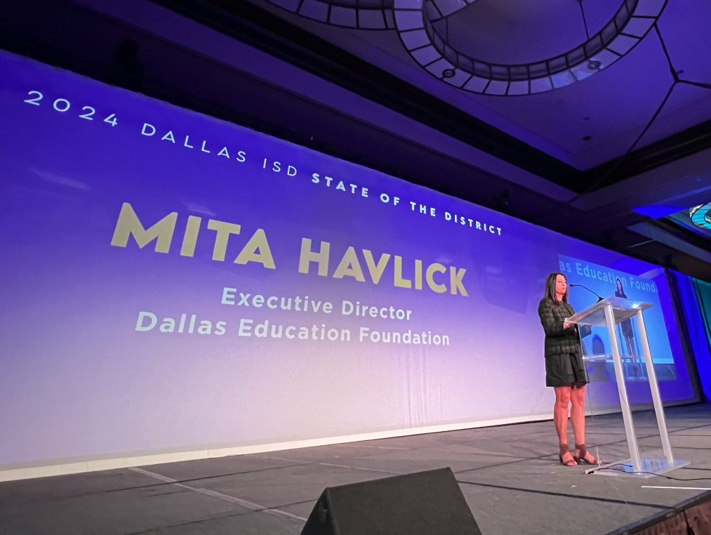 Under Mita Havlick's leadership, we're dedicated to uplifting all 140k @dallasschools students and supporting our 10k teachers. #2024DallasISDStateoftheDistrict Please join our mission to accelerate #StudentSuccess loom.ly/jWMnkUc