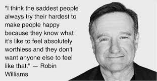 Any time i see Robin Williams trending i immediately think of this that described him (and me) perfectly✌🏼