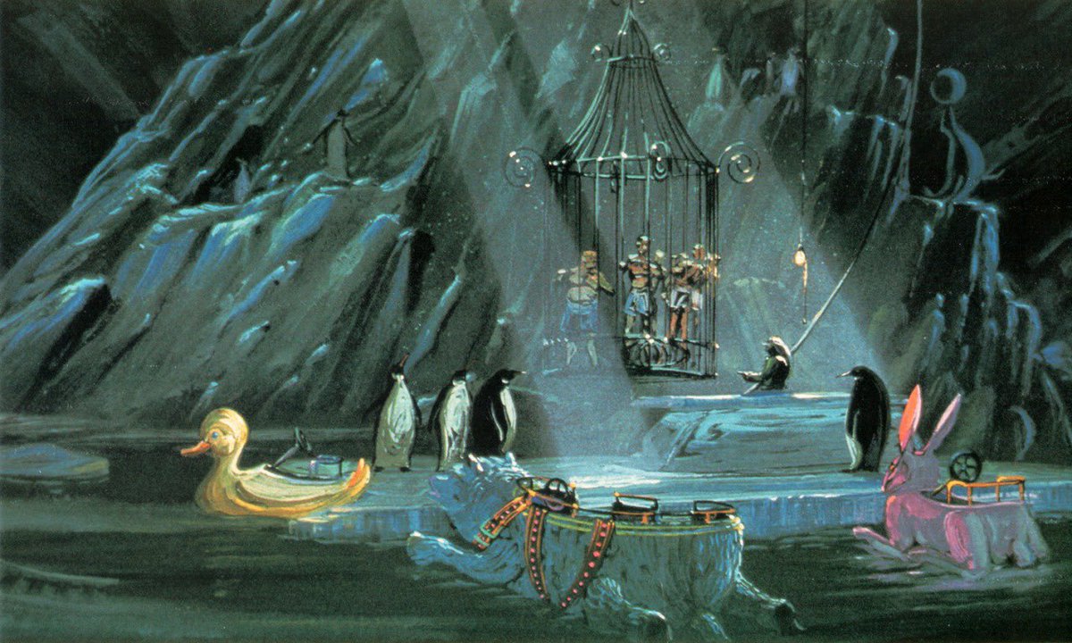 batman returns (1992) concept art by tom lay