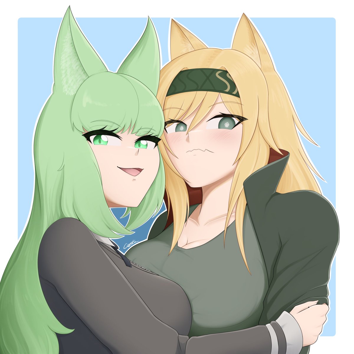 Consto_'s tweet photo. Grasp wolf #Arknights #アークナイツ https://t.co/YU406tGIpX
