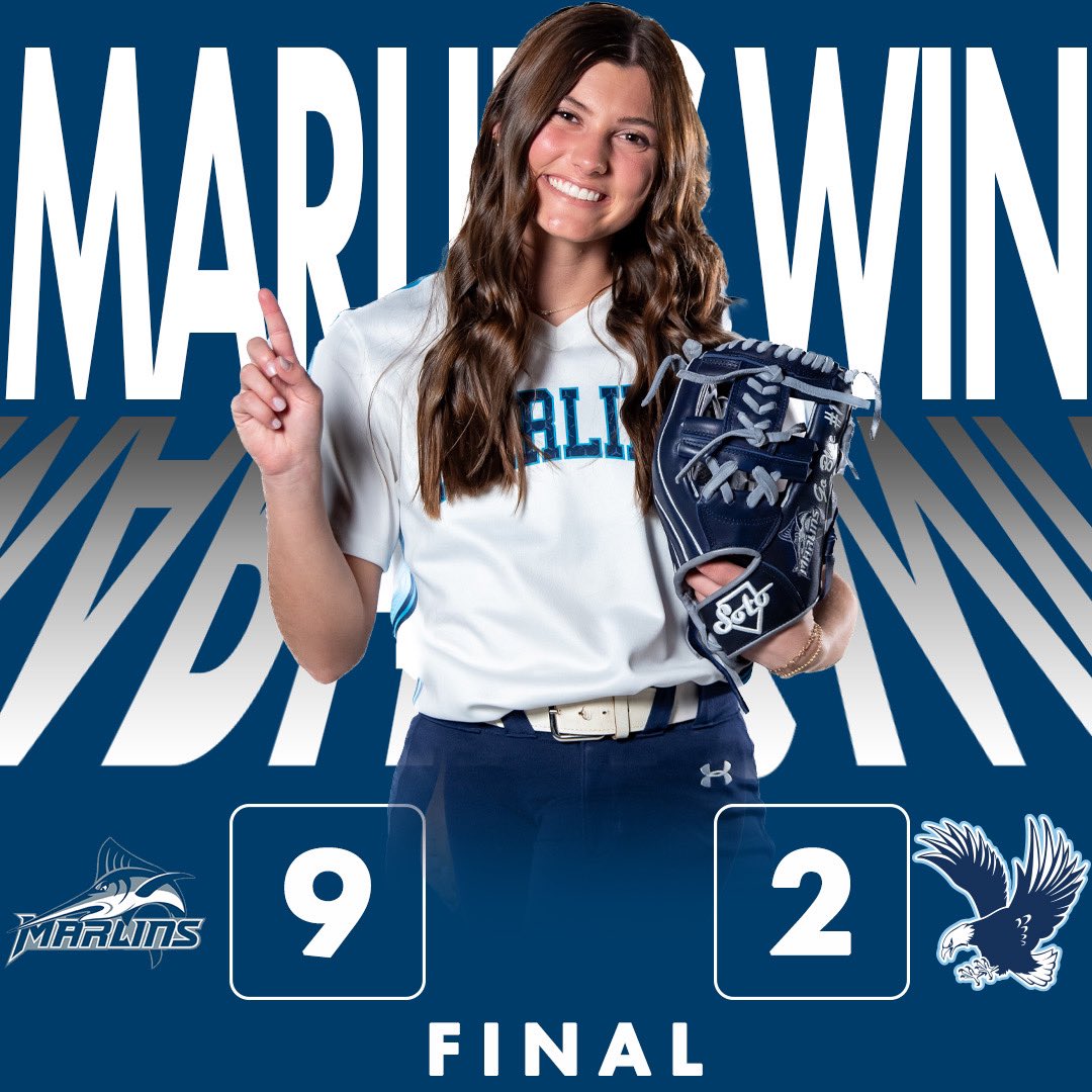 marlinsathletic's tweet photo. Marlins Sweep Mary Washington with two big wins! Great job! 

#MarlinsWin // #Sweep https://t.co/K2YtK6kbet