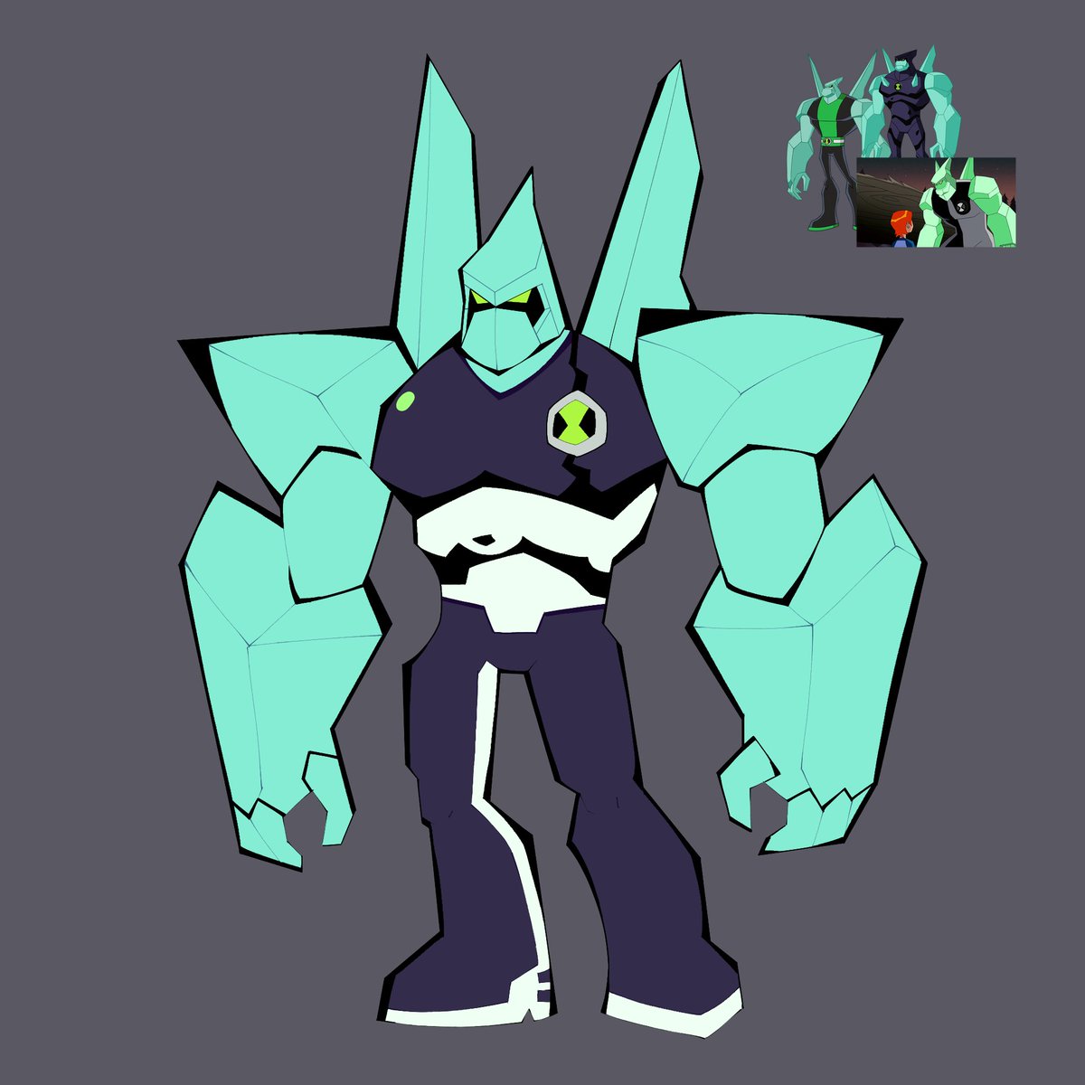 Ben 10 Diamondhead Redesign