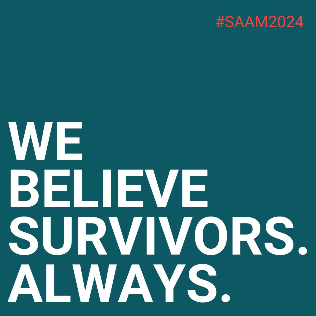 Always.​ The Foundation is committed to investing in the healing, leadership, and security of women, girls, and gender-expansive individuals who have experienced sexual abuse.​ #SAAM2024 #SexualAssaultAwarenessMonth