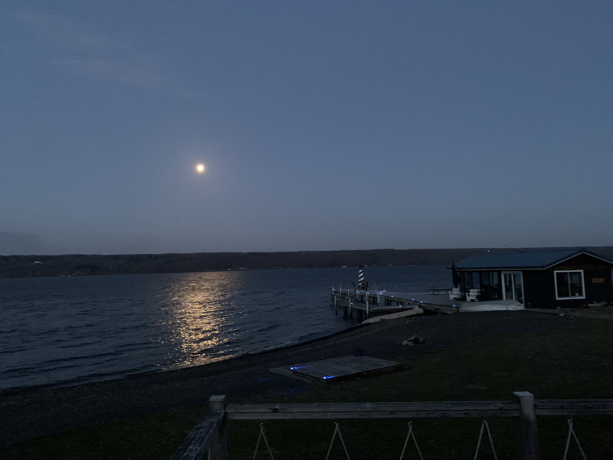 This view from Cayuga Lake is only 20 minutes from campus!