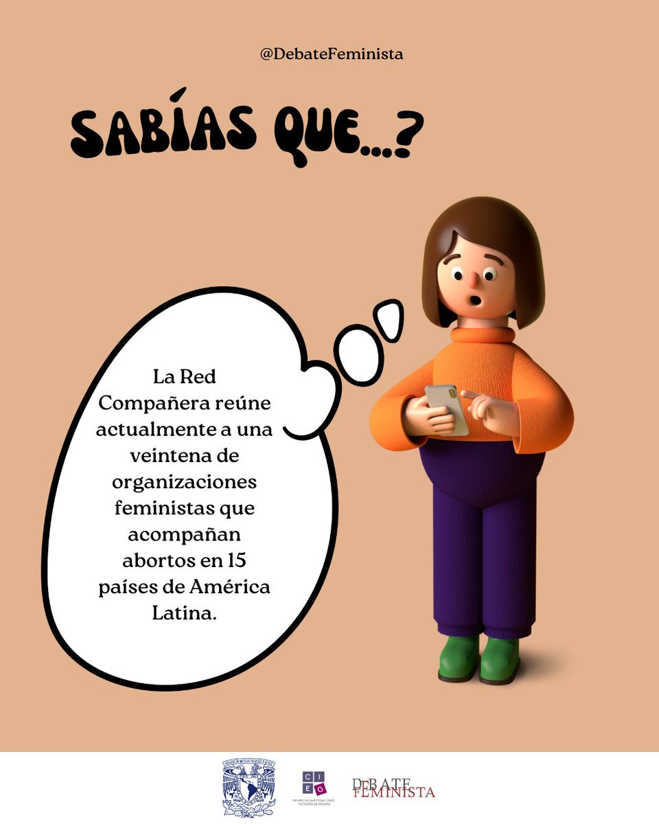 💜#SabiasQue | Las investigadoras Nayla Vacarezza y Julia Burton abordan el aborto y la sororidad dentro de este proceso. ¿Te gustaría saber más? Da click en el siguiente enlace 
👉🏼 bit.ly/47TF7xa