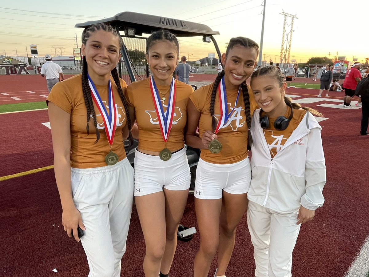 Alice girls are district champions in the 800 m relay with a time of 1:48.42. <a href="/CallerSports/">Caller Sports</a> <a href="/marissacosta10/">Marissa Acosta</a> <a href="/radiopeter/">PETE VASQUEZ</a> <a href="/petethesportsg1/">Pete Garcia</a>