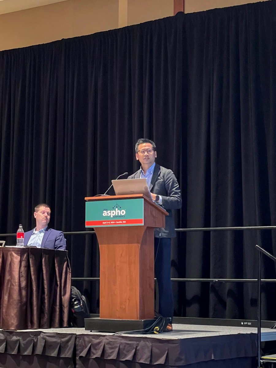 Dr. @WayneLiangMD explores the use of artificial intelligence to solve contemporary problems in pediatric hematology and oncology at #ASPHO2024.