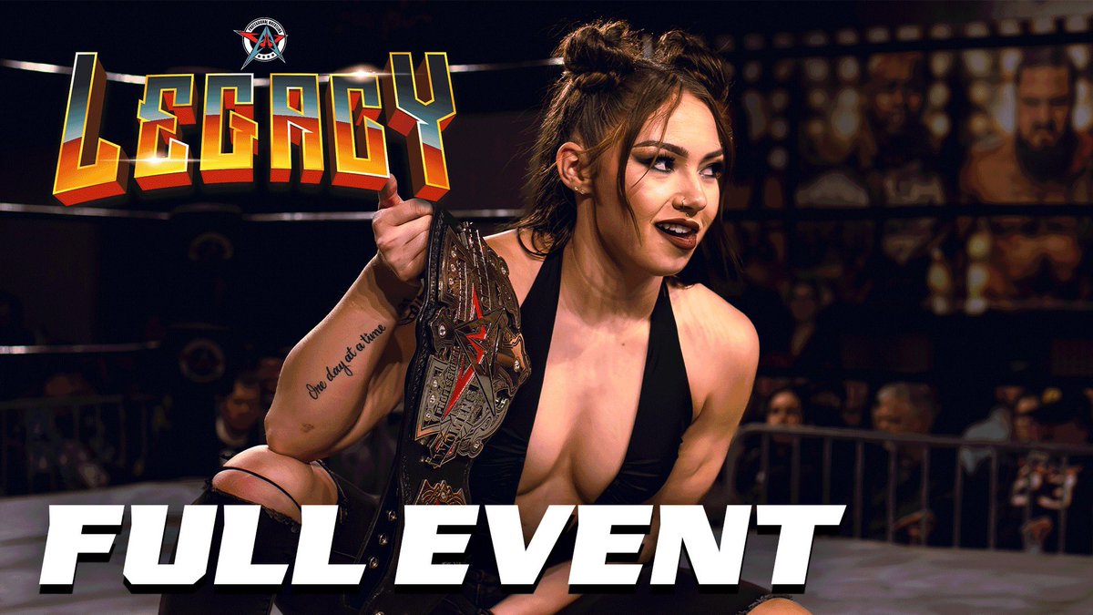 Please Share!!! FREE FULL EVENT Legacy - 2/23/24 Watch here: youtu.be/NTbSwn9t5vo?si… Featuring: The shocking return of @Skyebyee @amisylle vs @REALSierra_ @LeviEverett5 vs @JoeAlonzoJr @SPTFREVega vs @ConanLycan vs @SolomonTupu @RealMikeBennett vs @BEEFTCB vs…