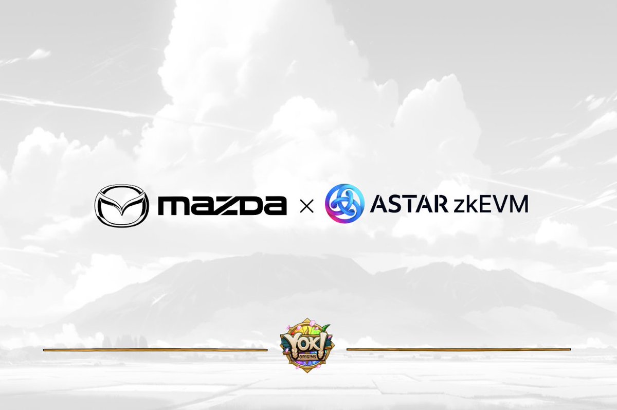 🚗 <a href="/Mazda_PR/">マツダ株式会社</a>, a renowned global automotive company, is unveiling its distinctive NFTs as part of "Yoki Origins" on Astar zkEVM, powered by <a href="/0xPolygon/">Polygon</a> CDK.

With symbolic significance, it's not just a first step but potentially the start of a captivating series. Infused with