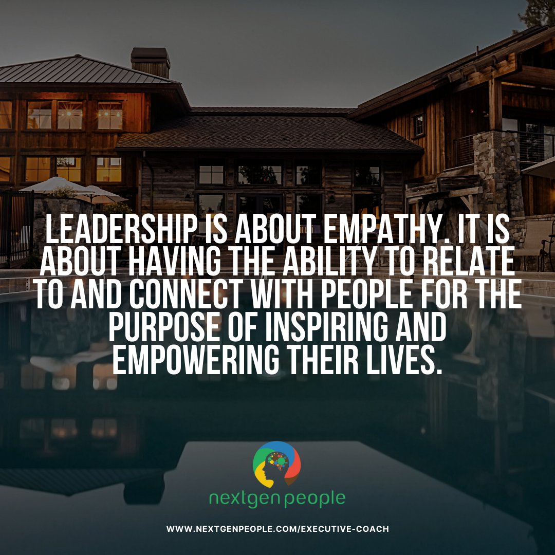 #drlepora #nextgenpeople #EmpatheticLeadership #ConnectAndInspire #LeadershipWithEmpathy #EmpowerThroughConnection #UnderstandingMatters #LeadWithCompassion #InspireOthers #EmpathyInAction #HumanConnection #LeadershipSkills #EmotionalIntelligence #InspireEmpowerConnect