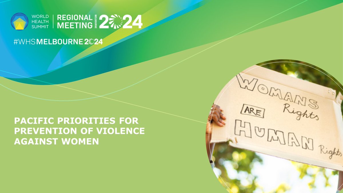 🔦Session spotlight: Join @CEVAW and their Australian Indigenous, Fijian and Samoan partners and investigators at #WHSMelbourne2024 and help build a regional roadmap to end #ViolenceAgainstWomen whsmelbourne2024.com/pacific-priori…