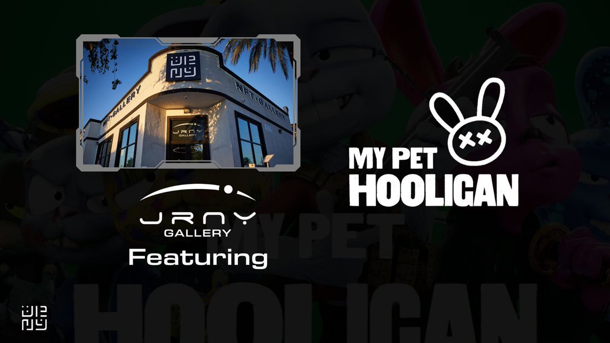 We are thrilled to announce that @mypethooligan will be showcased on a full wall throughout the month of April. There is a lot of excitement surrounding the Hooligans and their @karratcoin, which enables the enhancement of gaming and AI entertainment ecosystems