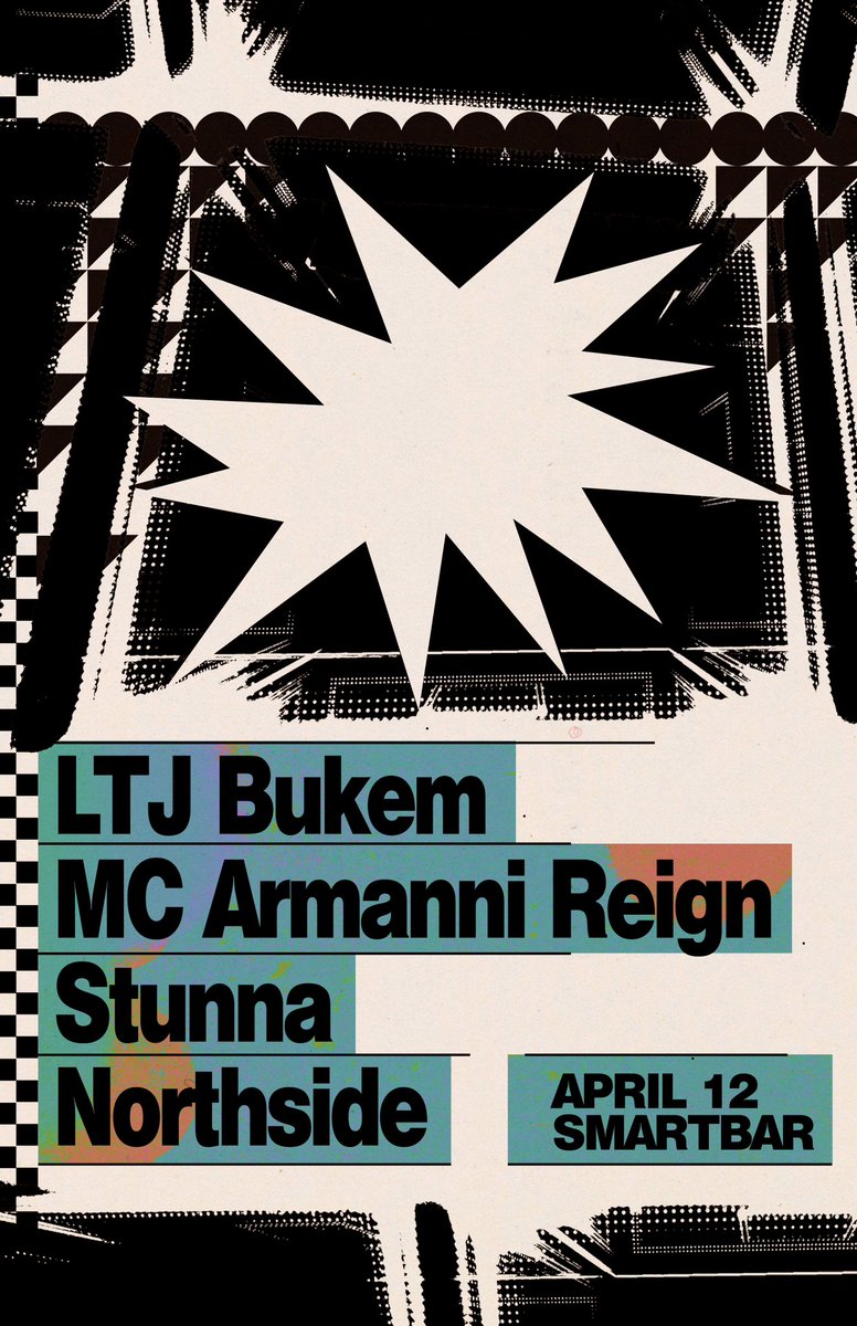 Absolutely blessed to return to Chicago with the mighty @therealLTJbukem next Friday April 12th for another beautiful night of Drum and Bass at @SmartBar with @stunnachi and Northside. Such good times EVERY time. Cant wait!