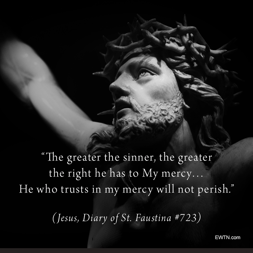 EWTN's tweet image. The Feast of Divine Mercy is this SUNDAY, April 7. Immerse yourself in the wonders of God's great mercy - bit.ly/EWTNDivineMercy