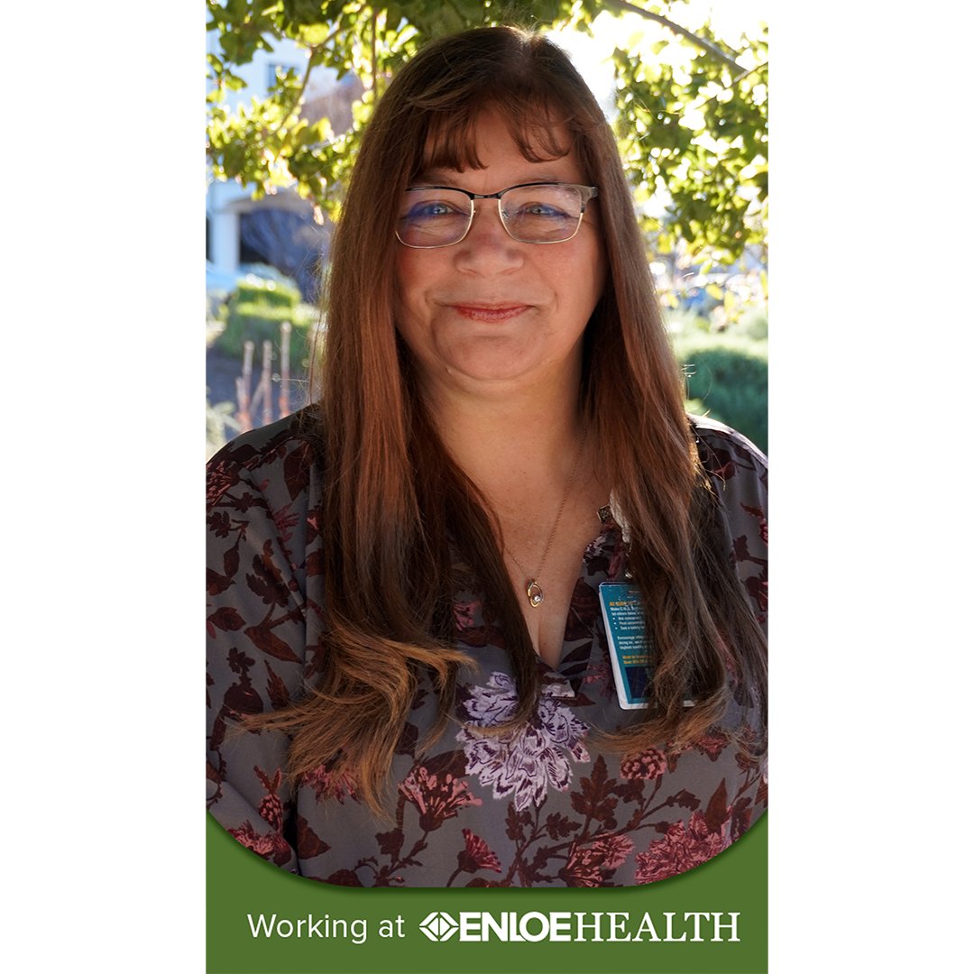 “I enjoy my role in assisting patients, and it is rewarding to see individuals progress on their journey toward better health and mobility!” – Michelle Schmeltz, Patient Support Clerk, Enloe Health Outpatient Rehabilitation #WorkingatEnloe