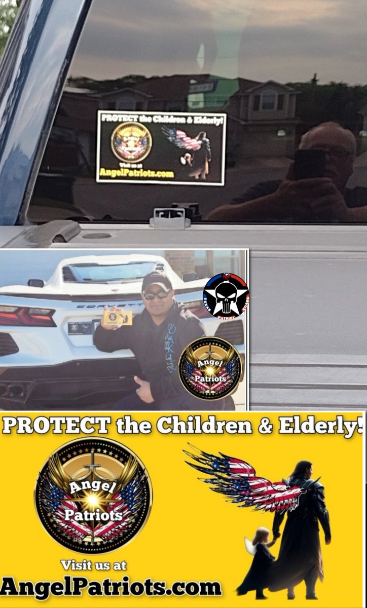 Thanks to our friend @JamesCo50723189 for representing 👼 #AngelPatriots on his truck, a great person helping to #Savethechildren We are manifesting into the real world & not just X or social media, from helping our elderly with meals on wheels to toys for tots and helping…