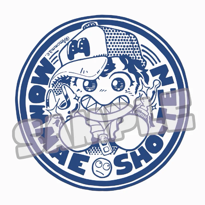 このステッカーも久しぶりに増版しました。4月7日岐阜カブ「Little Shop」テント内にて販売予定。¥500(仮) 