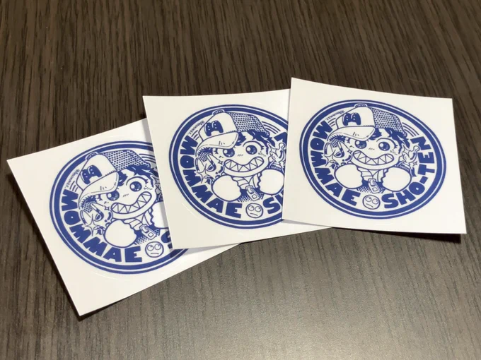 このステッカーも久しぶりに増版しました。4月7日岐阜カブ「Little Shop」テント内にて販売予定。¥500(仮) 
