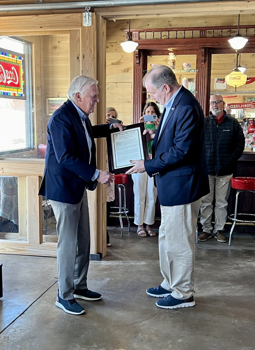 Kenneth Williams is a great man and devoted public servant. It was an honor to present him a Congressional Record insert documenting his distinguished service.