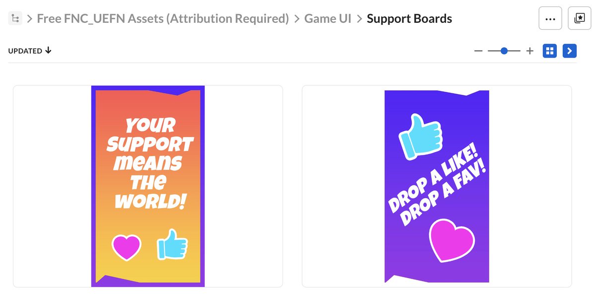 #Free #UEFN Asset Pack! 🥳

Just added two more Support Boards!!! 
making it a pack of 4!

Check it out on the #Epic Developer Forum
forums.unrealengine.com/t/free-fortnit…

-- #TY for your support! -- ♥️

#FortniteCreative #UEFN #UEFNTips #Freetools #GameDev