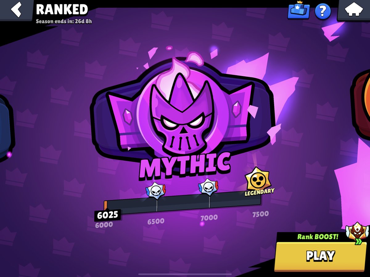 AshClashYT's tweet image. Going to stop at Mythic for the day. How far did you guys get? 🌟

I&apos;m a little disappointed with Sick Beat and Barbed Ammo modifiers. They have very little impact on picks and bans. Very underwhelming.

#BrawlStars #RankedMode