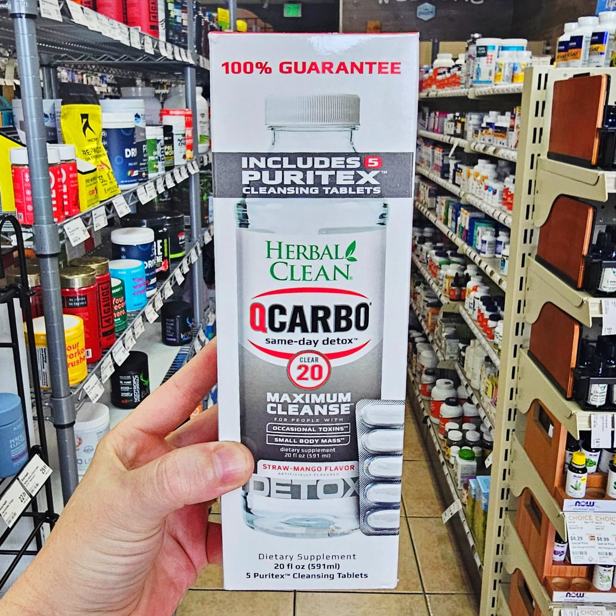 Back by popular request! #HerbalClean QCarbo Maximum Cleanse! Such a popular and powerful detox formula with both a liquid and tablets to help. 

 #AlchePharmaNaturals #supplements #vitaminstore #HealthFoodStore #Buellton #Nipomo #Orcutt #supplementstore #detox #cleanse