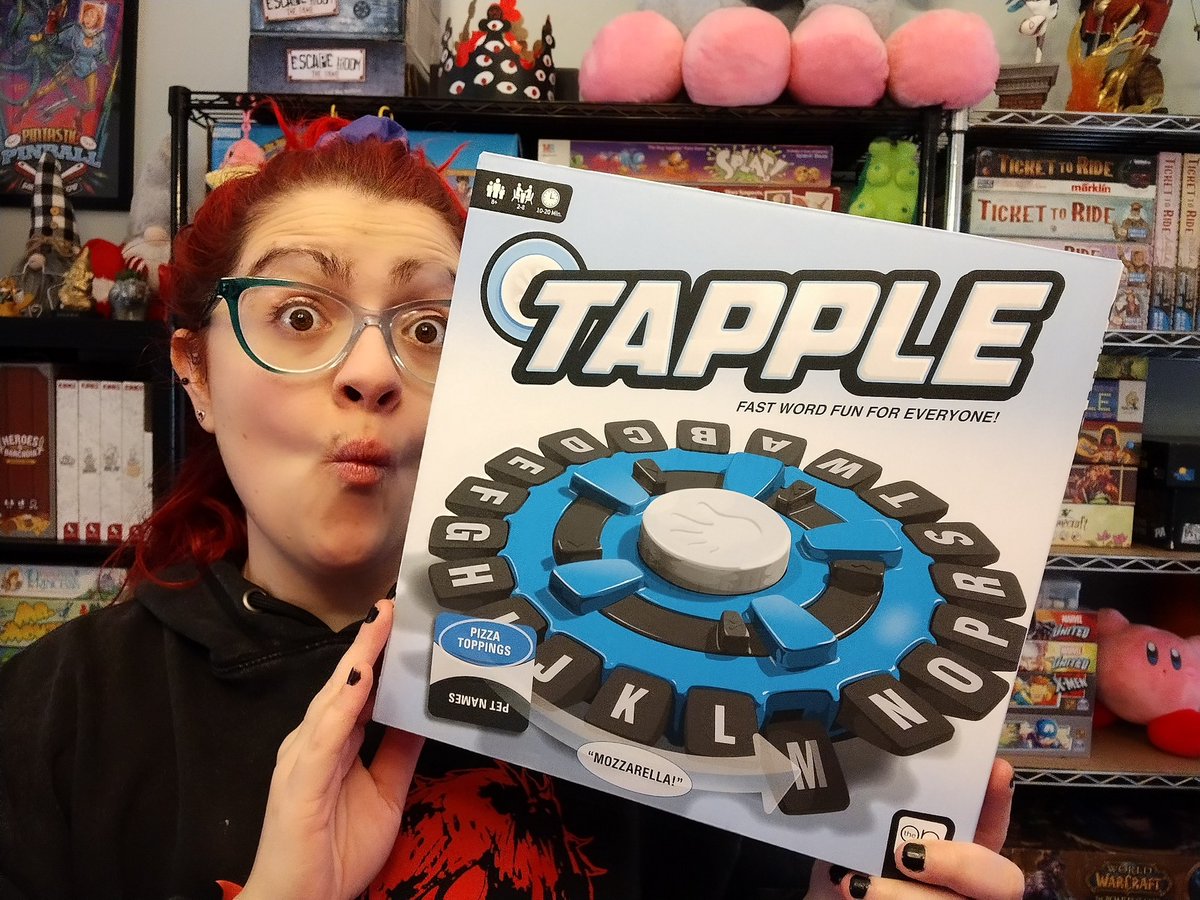 #NewReview! If you like a fast paced party game, you have to try out #Tapple ! Check out my full thoughts -- settleroftheboards.com/tap-those-lett… #boardgames #boardgameblog #boardgamereview #boardgamer #boardgaming #TheOp #categories