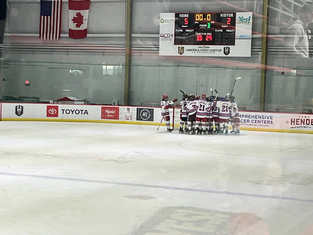 07s WIN‼️ 5-2 victory over Dallas and earn their way to the quarter finals #RollMF #USAHNationals