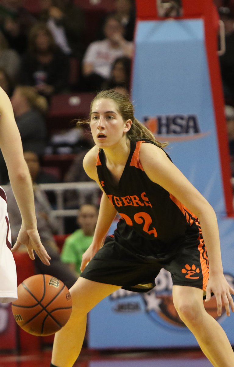 🏆🏀 Good luck to all the alums of #IHSA schools competing in the NCAA Women's basketball Final Four! 🏀 Iowa Women's Basketball 🏀 -Kate Martin, Edwardsville High School 📸 -Sydney Affolter, Marist High School Chicago -Kylie Feuerbach, Sycamore High School