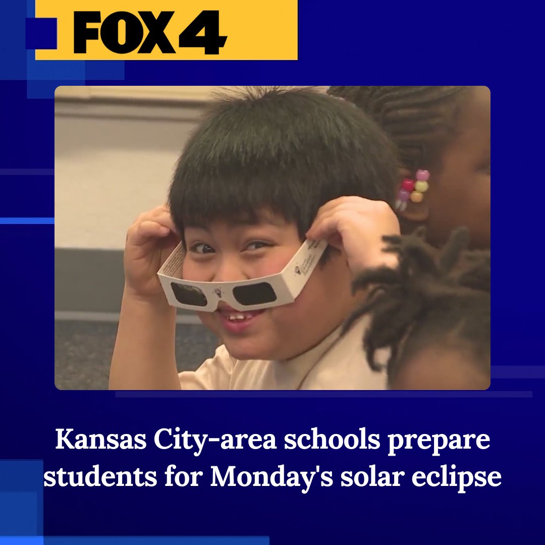 Olathe and the North Kansas City School Districts have the right accessories and are ready to make Monday an educational experience for students. trib.al/RyRcDKW