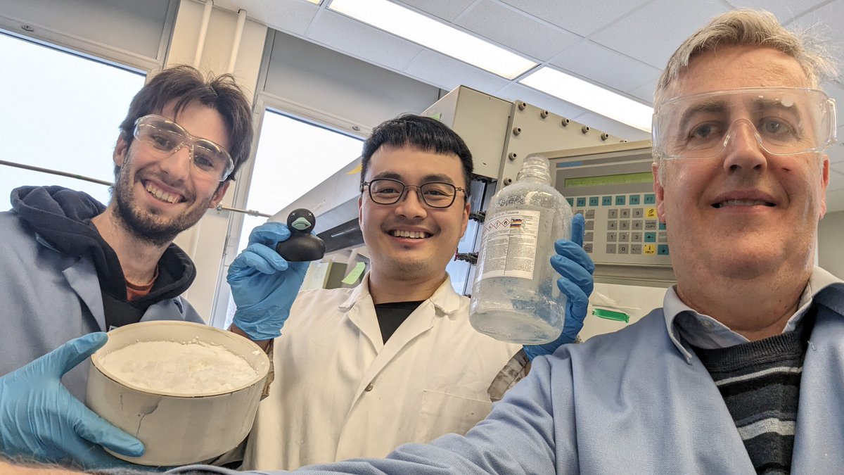 After not 1, not 2 but 3 micro-outages, our beloved <a href="/MBRAUNsolutions/">MBRAUN</a>  26 yr-old glovebox died.   Before decommissioning we had to quench 1 liter of 35 wt% MAO that Albermarle had kindly given us.  This was fun and scary! Thanks Weiguang, Theo and <a href="/AllisonWustrow/">Allison Wustrow</a>