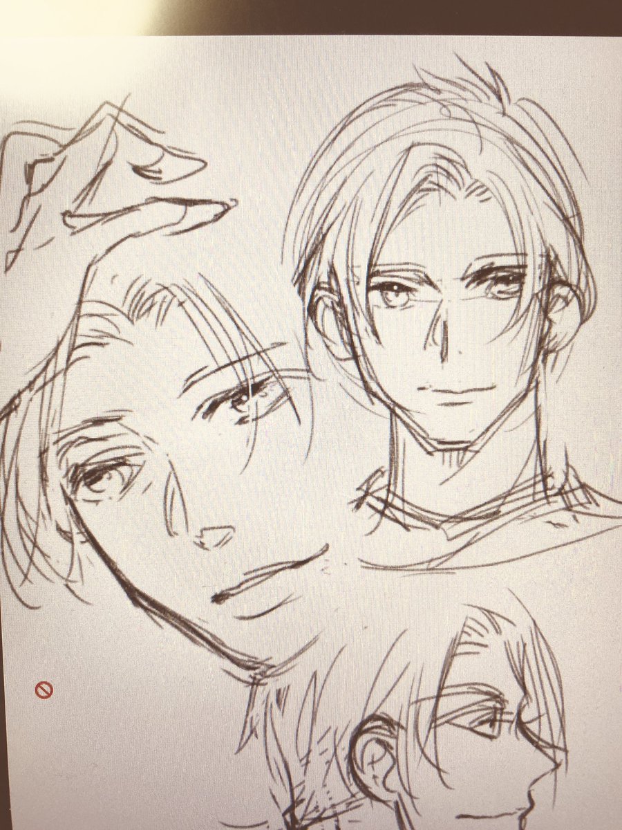 何か全然呟けてもないしラクガキできてないのでボツったキャラデザでも貼っておく〜