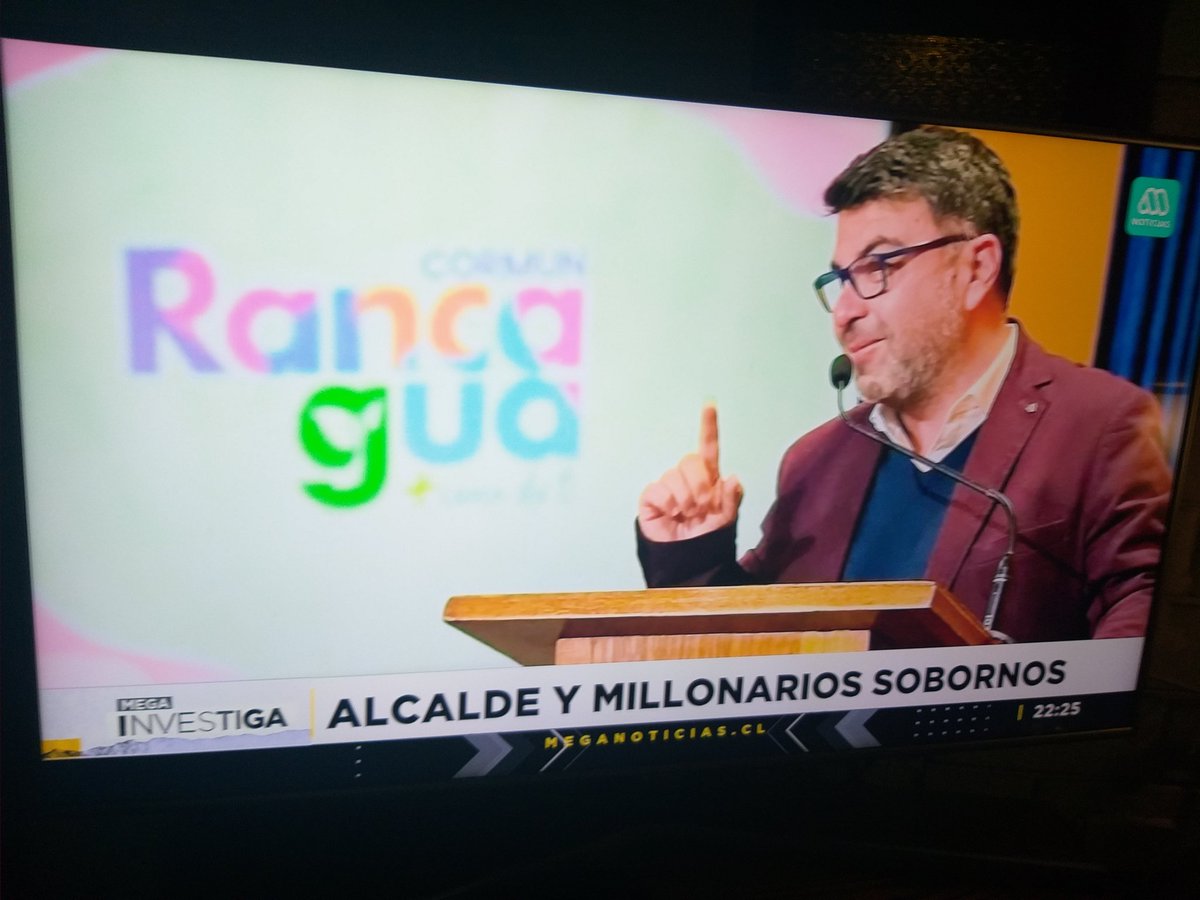 Ahora nuevamente alcalde Juan Ramón Godoy #MegaInvestiga @meganoticiascl #Rancagua a 5 días de su formalización.