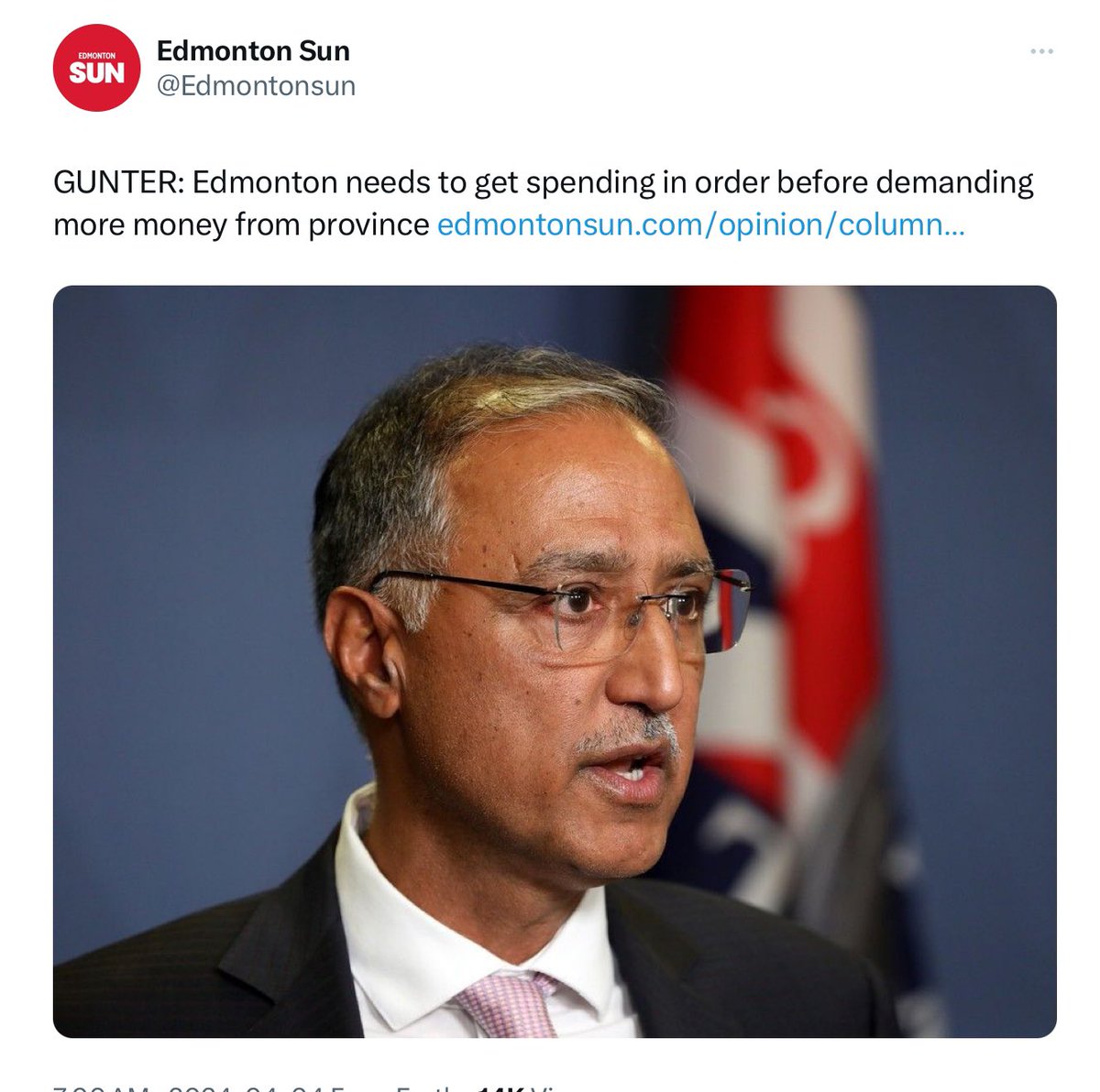 “The key fact is that the city’s income from residential and business taxes has exceeded the rate of growth of inflation and population.” Except this “key fact” in the @Edmontonsun is clearly incorrect and it’s frustrating to see it’s presented as a fact. #yeg #yegcc