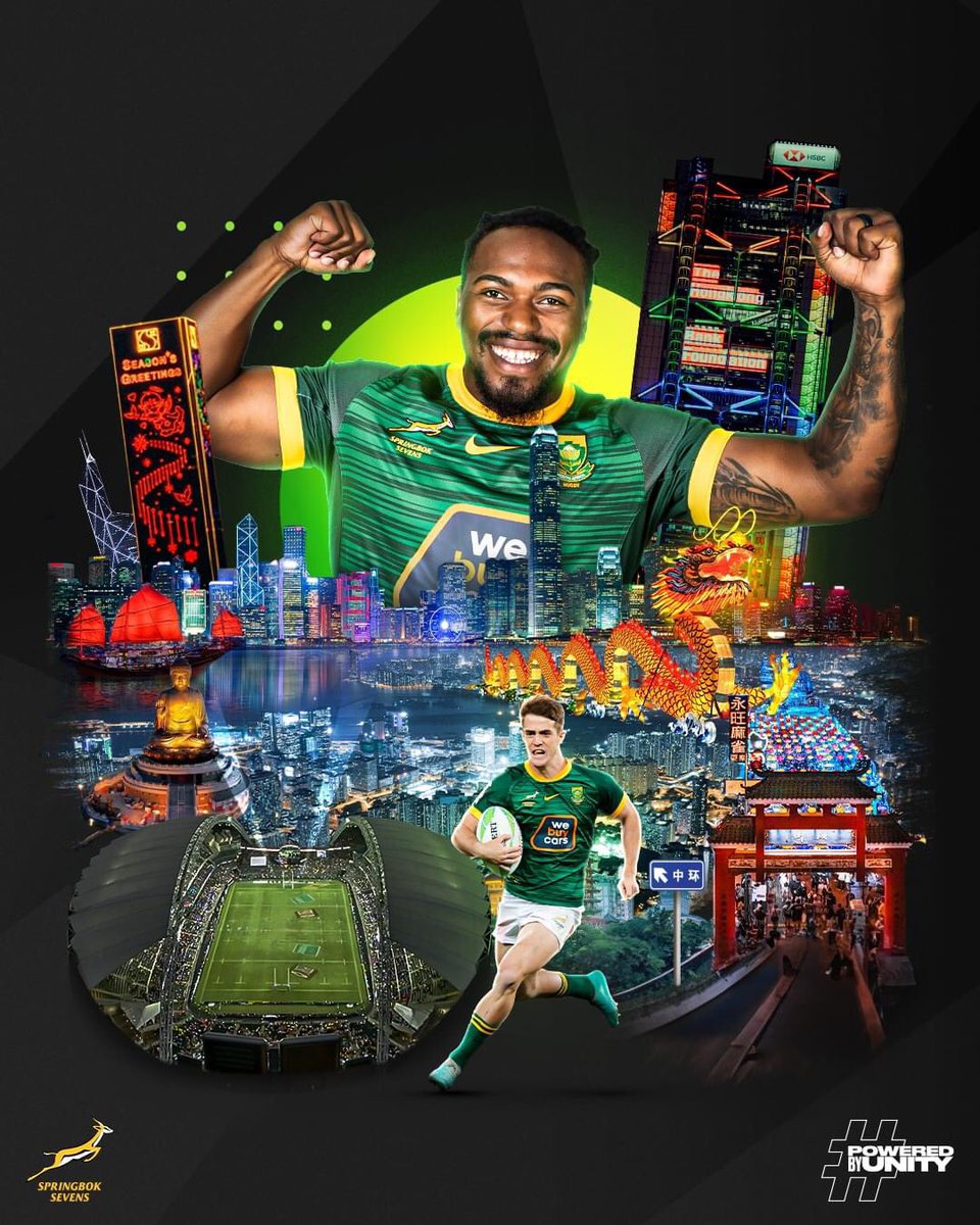 The #Blitzboks are back in Hong Kong this weekend 😍

Catch all of their matches live on SuperSport from Friday 🇿🇦
 
#PoweredByUnity #GlobalSportsNews

©️ Blitzboks