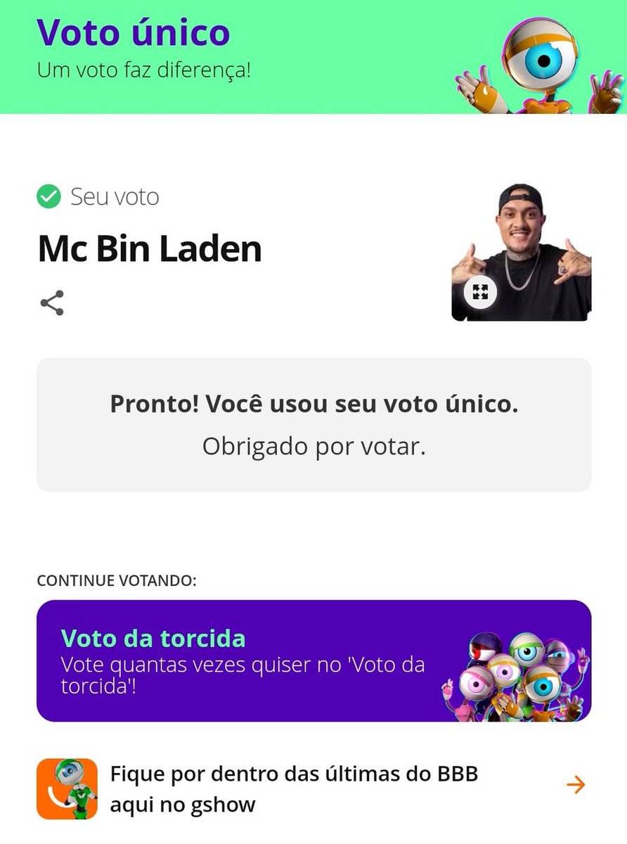 TuitaFc's tweet photo. 📌já deram o voto único ?
agora continue no voto da torcida
#ForaBin
voto único Tia Rita
Tia Bel
Tia Isa
Tia Lu
Algumas Tias do Grupo q deixaram para hj o voto único https://t.co/dAGQDUJcoV