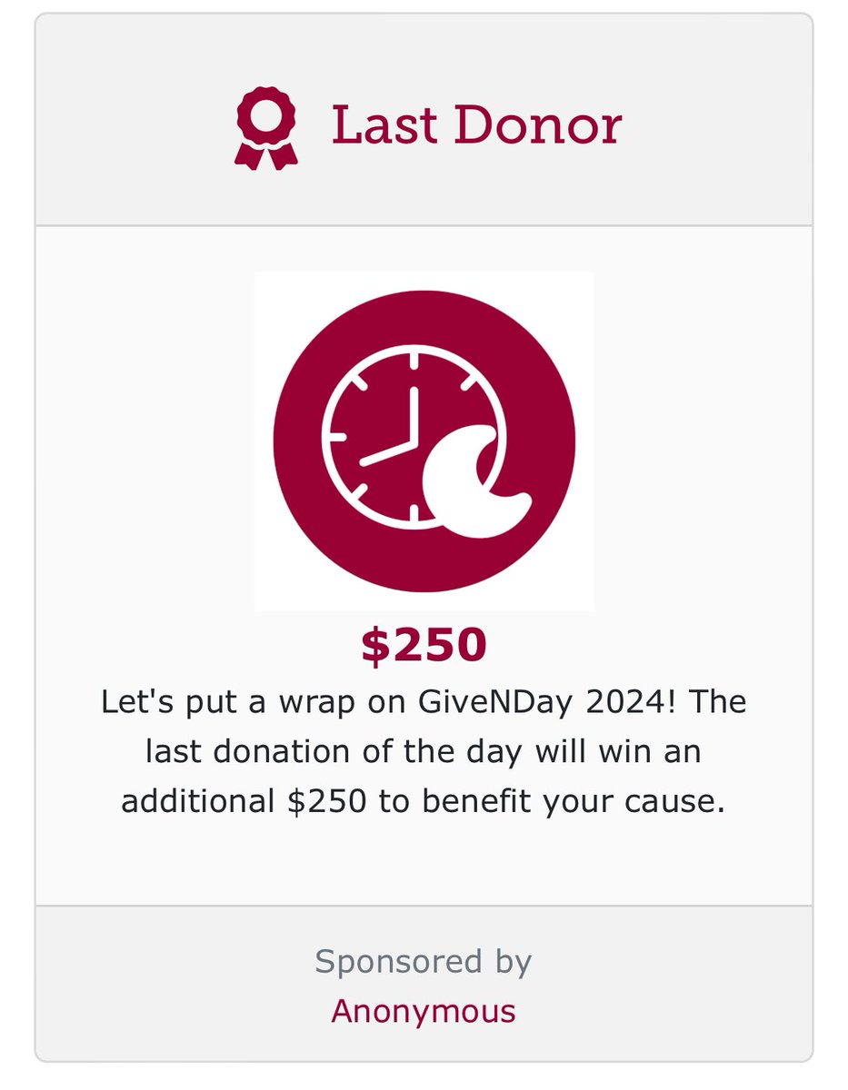 In the home stretch…3️⃣0️⃣ minutes to go ⏰ $850 worth of prizes left between now and 9️⃣ PM 🐺 givingday.northern.edu/campaigns/soft…