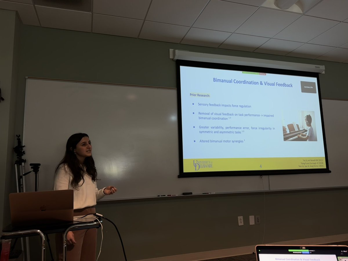 👩🏻‍🎓👏🏻Congrats to Sophia Crisomia on successfully defending her master’s thesis on the effects of dual-tasking on bimanual force control in healthy individuals! Way to go, Sophia! So proud of you! #ThesisDefense #DualTaskResearch