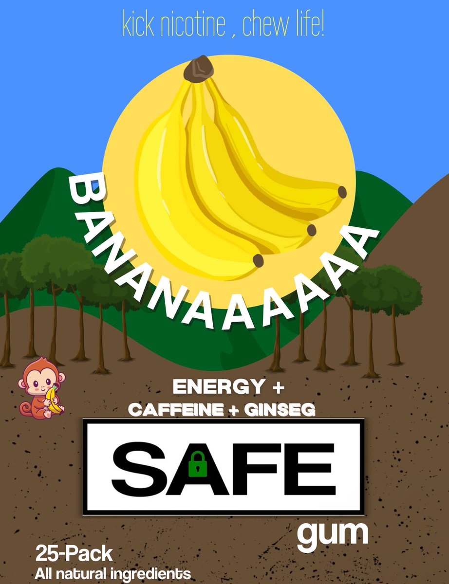 safeVE_'s tweet photo. New flavor for SAFE gum! Check out our new flavors available for purchase at https://t.co/g3WNPc8faR https://t.co/Ss1aEFVvcZ