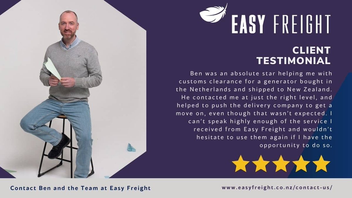 EasyFreightNZ's tweet photo. 𝗥𝗲𝗮𝗱𝘆 𝘁𝗼 𝗜𝗺𝗽𝗼𝗿𝘁 𝘄𝗶𝘁𝗵 𝗘𝗮𝘀𝗲? 𝗟𝗲𝘁'𝘀 𝗖𝗵𝗮𝘁: Hit the link below to kickstart your stress-free import journey.   

We're excited to be a part of your success story!  

https://t.co/NHNPYhVxxo 

#NZCustoms #NZEntrepreneur #BusinessTips #NZFreight #NZImporter https://t.co/uKvuT0O8yK