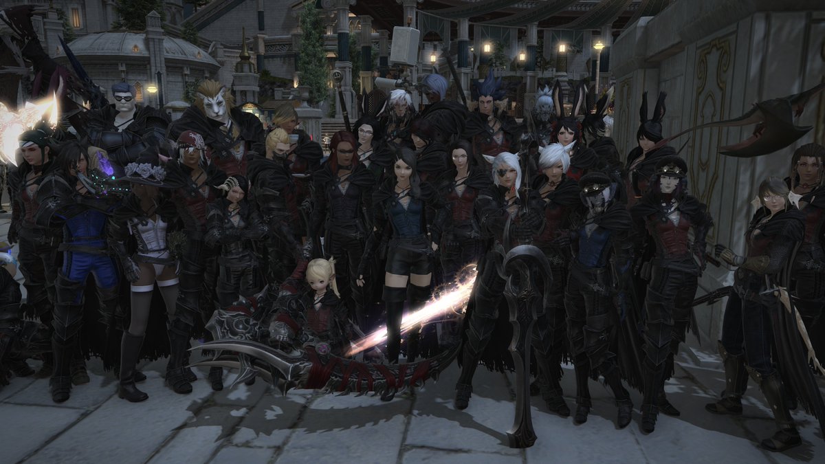 Hey <a href="/The_Ben_Starr/">Ben Starr</a>, is a group of Clives called a Cleavage? #FFXIV #FFXVI