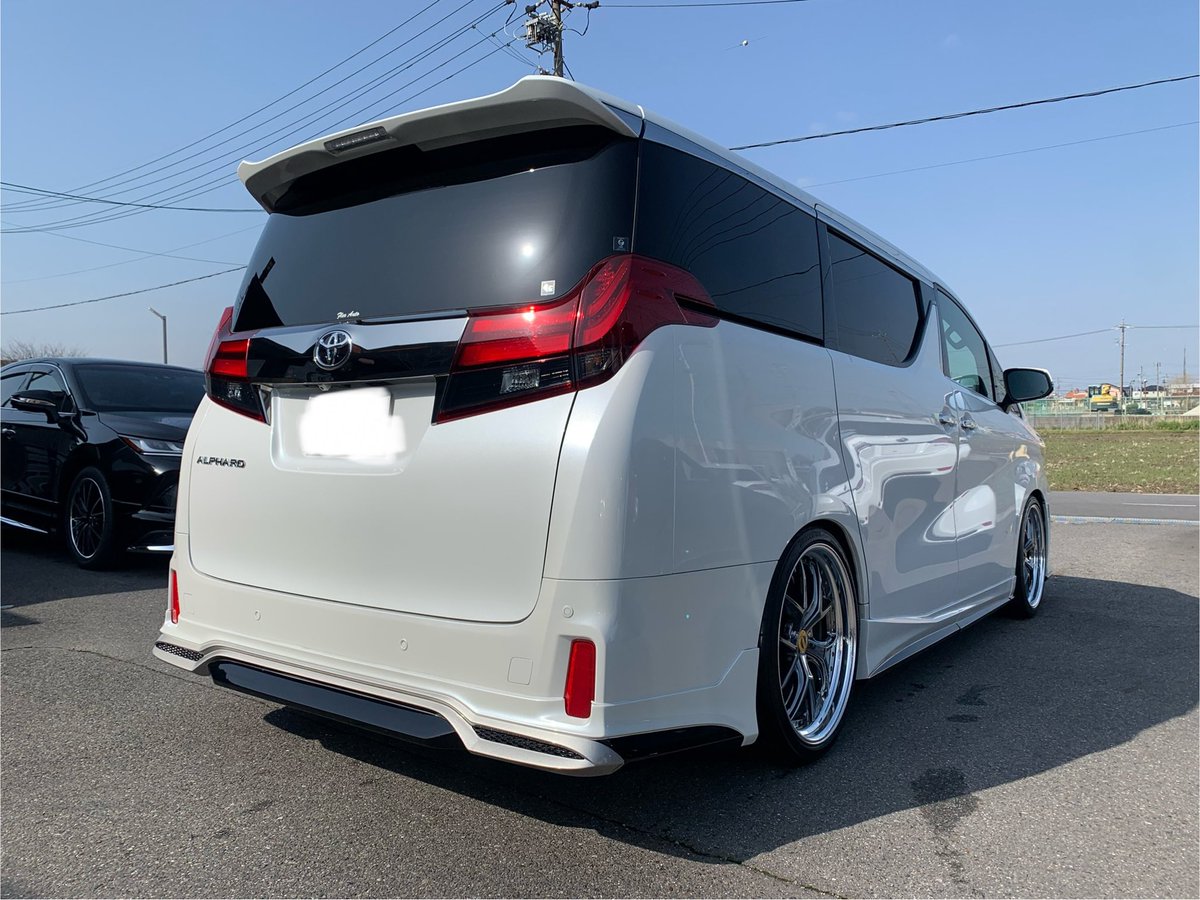 FLEXAUTO001's tweet photo. 🚗💨
AGH30 アルファード 前期✨
ACCエアサス装着車🔥
全て公認取得し無事納車です😆✨
#稲沢市 #フレックスオート #toyota #AGH30 #alphard #ACC #airrunner #エアサス #公認車検 #納車 #ボディコーティング #字光式ナンバー https://t.co/lRiAdKDkJh