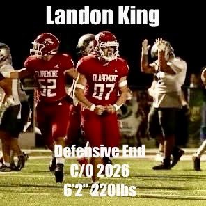 Summer Camp Schedule…..so far!!

4/8: Six Star OK Showcase @ Broken Arrow <a href="/6starfootballOK/">Six Star Football | OKLAHOMA</a> 
4/28: College Coaches Showcase @ OBU <a href="/OBU_Football/">OBU Football</a> 
6/7: Flight School Trench Camp @ UNT <a href="/MeanGreenFB/">UNT Football</a> 
6/8: Brent Venables Football Camp @ OU <a href="/OU_Football/">Oklahoma Football</a> 

Can’t wait to prove myself!