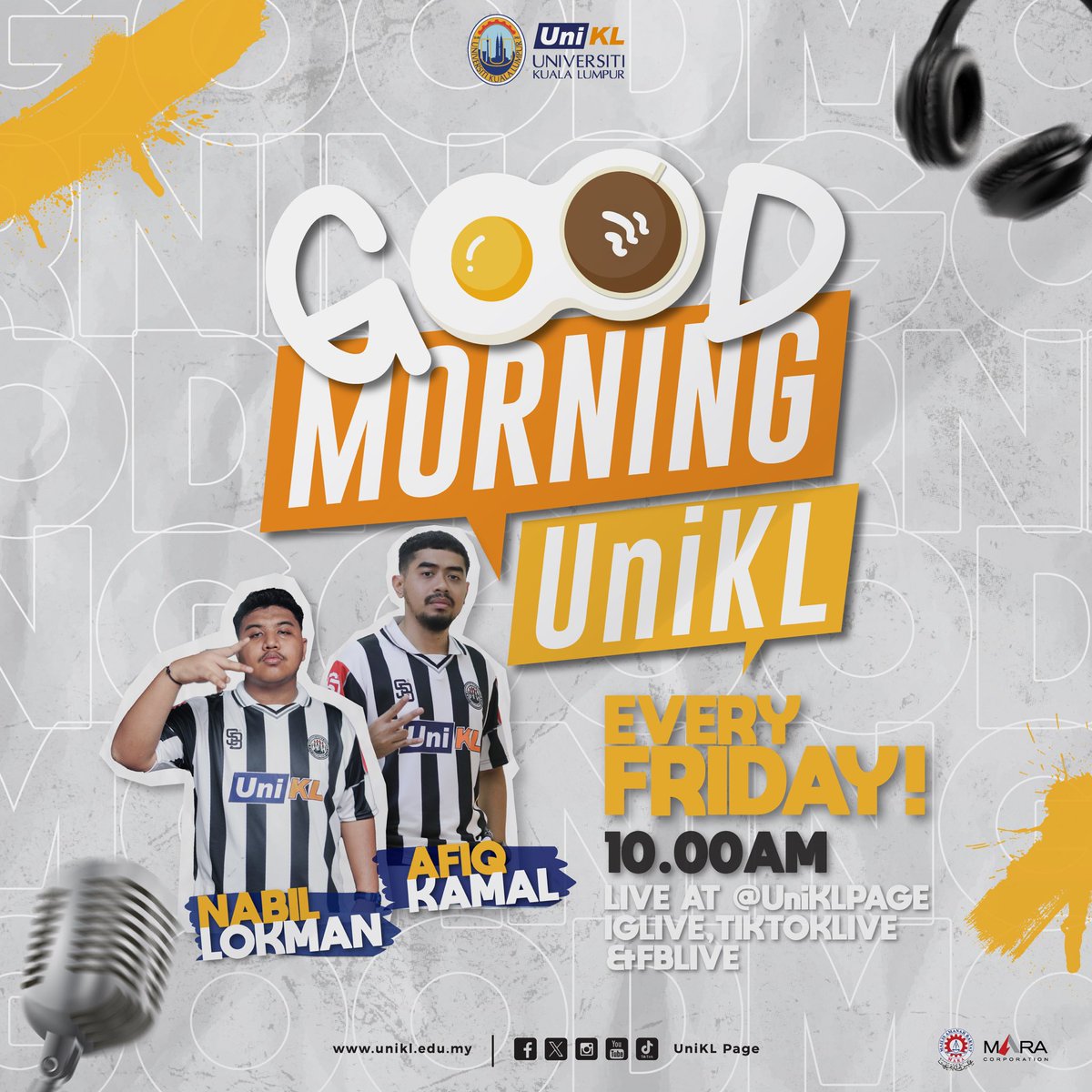 Hey, bright and early risers! 🌞 Welcome back to another exciting edition of Good Morning UniKL! Get ready to kickstart your day with a cup of coffee and join us for a whirlwind tour of this week's most sizzling news! 😎 We've got a whirlwind of updates: Pedophilia cases,…